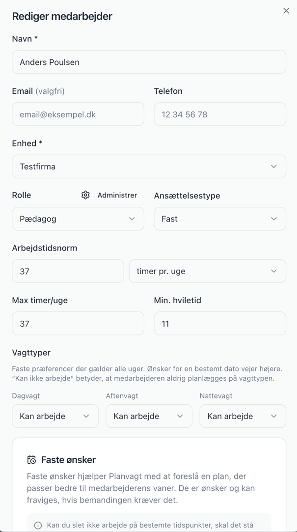 arbejdstidsnorm-medarbejder-bosted Indstilling af arbejdstidsnorm og ugentlige timer for en medarbejder på et bosted i Planvagt